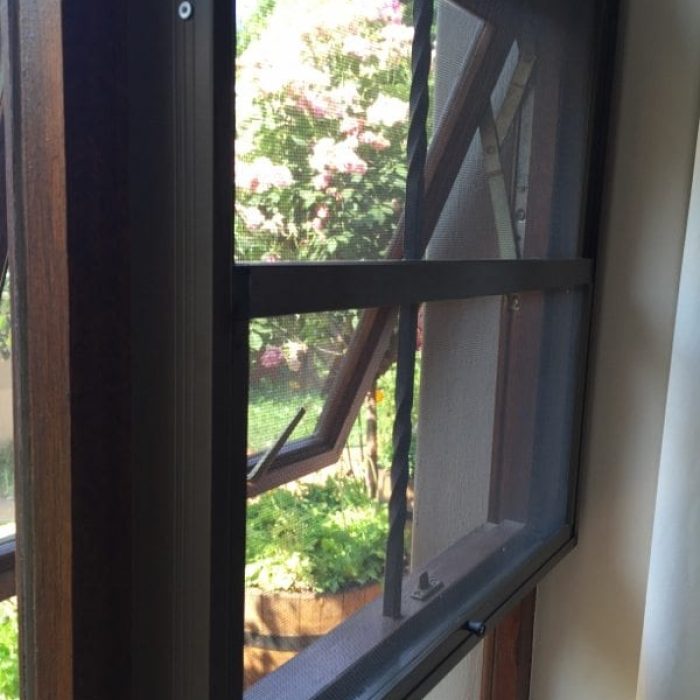 Bronze screen for window